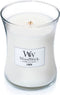 WoodWick Hourglass Medium Geurkaars - Linen - 60 branduren