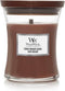 WoodWick Hourglass Medium Geurkaars - Stone Washed Suede