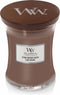 WoodWick Hourglass Medium Geurkaars - Stone Washed Suede