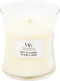 Woodwick White Tea & Jasmine Mini Candle - Geurkaars