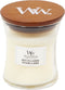Woodwick White Tea & Jasmine Mini Candle - Geurkaars