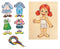 Woody Aankleed Meisjes Set 90017