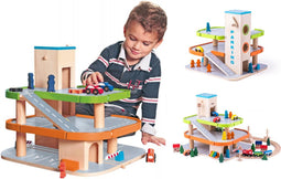 Woody garage hout met lift