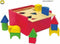 Woody houten vormenbox met 15 vormen