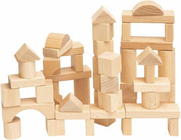 Woody Woody 50 natuurlijke bouw blokken 90650
