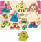 Woody Woody aankleed puzzel meisje 90319.