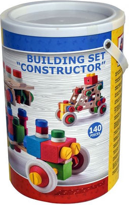 Woody Woody Constructorset 140 dlg ton 90895