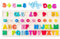 Woody Woody Leerbord met cijfers+letters 90223.
