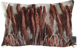 PTMD Felicia Sierkussen - 60 x 10 x 40 cm - Fluweel - Roest