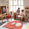 Woolable - Edgar Plans Kids - Wollen Vloerkleed - Ghosty - 100 x 100 cm