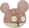 Woolable - Edgar Plans Kids - Wollen Vloerkleed - Miss Mighty Mouse - 120 x 120 cm