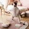 Woolable - Edgar Plans Kids - Wollen Vloerkleed - Miss Mighty Mouse - 120 x 120 cm
