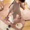Woolable - Edgar Plans Kids - Wollen Vloerkleed - Miss Mighty Mouse - 120 x 120 cm