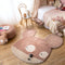 Woolable - Edgar Plans Kids - Wollen Vloerkleed - Miss Mighty Mouse - 120 x 120 cm