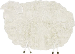 Woolable - Pink Nose Sheep - Wollen Vloerkleed - 120 x 170 cm