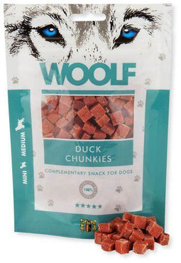Woolf Hondensnacks eend blokjes | 100