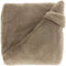 Woonexpress Justin - Plaid - Polyester - 150 x 200 cm - Bruin - Polyester - 150 x 200 cm - Bruin