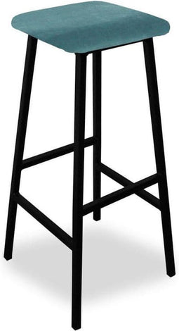 Woonliving® Barkruk Velvet Bike - Taupe