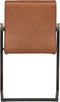 WOOOD Bas Eetkamerstoel - Pu - Cognac - 87x54x62