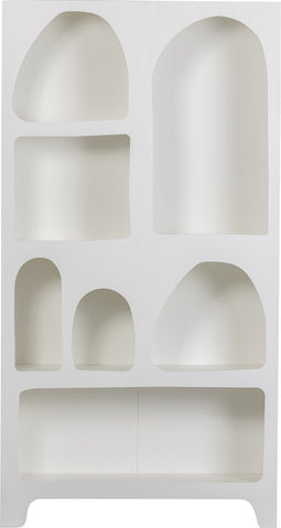 WOOOD Caz Vakkenkast - Plywood - Wit - 180x95x32