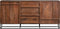 WOOOD Forrest 2-Deurs Dressoir - Hout - Naturel - 75x160x44