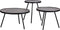 WOOOD Lize Bijzettafels - Hout/metaal - Set van 3