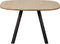WOOOD Tablo Eettafel met 2-Stand Poot - Eiken - Naturel - 75x130x130