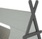WOOOD Tipi Bed Excl. Lade - Grenen - Betongrijs - 163x215x106