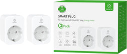WOOX R6118 2 PACK - Smart Plug - Energy Monitoring - Alexa & Google Assistant - No Hub Required