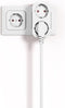 Woox R6153 dubbele smart stekker - wifi stekker met twee stopcontacten