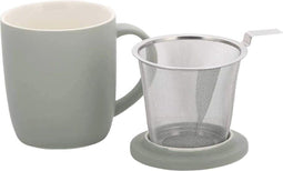PLINT Retro Mok - met Theefilter - Leaf