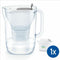 BRITA Style Waterfilterkan Grijs 2.4L - met 1 MAXTRA PRO AIO Filter