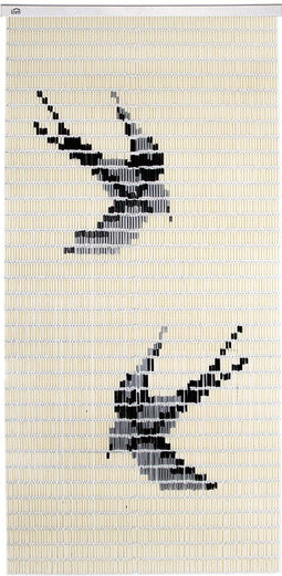 Livn Deurgordijn Tube - Vliegengordijn met aluminium rail - Max deuropening 100 x 231,5 cm - Wit