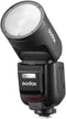 Godox Speedlite V1Pro - Flitser - 76Ws met afneembare subflitser - Zwart