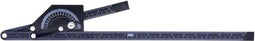 Work Plus Super Hoekmeter - 500 mm - Meetbereik 0 t/m 180 Graden