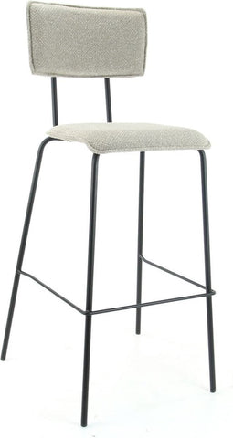 Workliving Barkruk Hoog Bo Society - Boucle Shitake