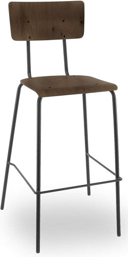 Workliving Barkruk Hoog Bo Vintage Hout