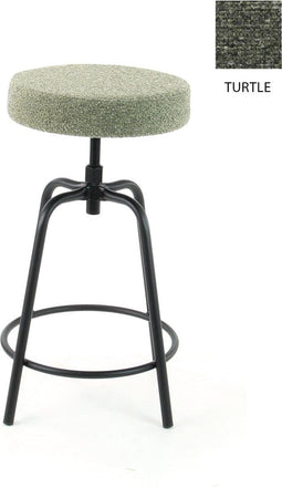 Workliving Barkruk Laag Rond - Society Boucle Turtle