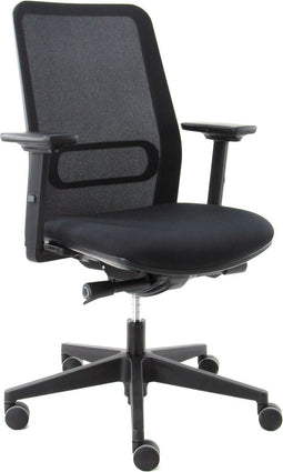 Workliving Dreamliner Mesh Black Edition - Bureaustoel Ergonomisch Design (N)EN 1335