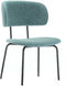 Workliving Eetkamerstoel Bo RS - Society Boucle Petrol