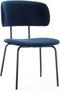 Workliving Eetkamerstoel Bo RS - Velvet Earth Indigo