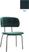 Workliving Eetkamerstoel Bo RS - Velvet Earth Teal