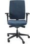 Workliving Eva Comfort Blauw Regain - Bureaustoel Ergonomisch (N)EN 1335