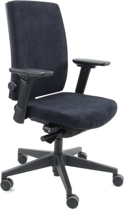 Workliving Eva Comfort Zwart Regain - Bureaustoel Ergonomisch (N)EN 1335