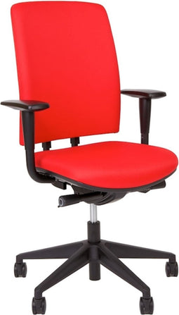 Workliving Jaarbeurs Comfort Classic Rood - Bureaustoel Ergonomisch Design (N)EN 1335