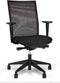 Workliving Jaarbeurs Mesh Zwart - Bureaustoel Ergonomisch Design (N)EN 1335