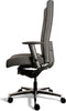 Workliving Manager XL Zwart PVC - Bureaustoel Ergonomisch Design (N)EN 1335 tot 200KG