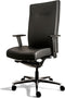 Workliving Manager XL Zwart PVC - Bureaustoel Ergonomisch Design (N)EN 1335 tot 200KG