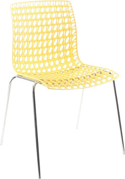 Workliving Moiré - Vergaderstoel - Eetkamerstoel - Kunststof - Design