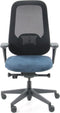 Workliving Nora Mesh Blauw Regain - Bureaustoel Ergonomisch Design NEN1335